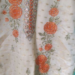 Silk Chudidar Top