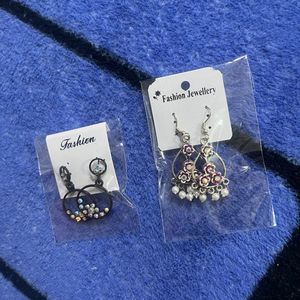 Set Of 2 Trendy Hanging Earings #119