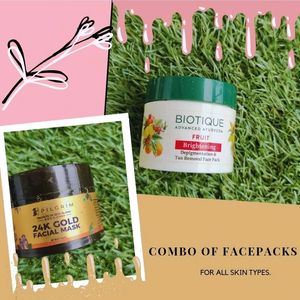 Combo Of Facepacks - 2 (LimitedTimeOffer)