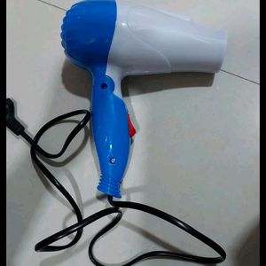 Shop Global Hair Dryer With 2 Speed Controllers 1000 W Hair Dryer (1000 W Blue) Hair Dryer (1000 W Hair Dryer,Blue,White) portable hair Dryer