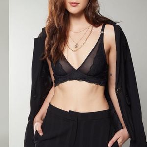 Vero Moda Black Lace Bra