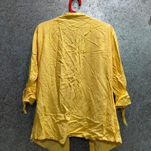 Mustard Colour Top