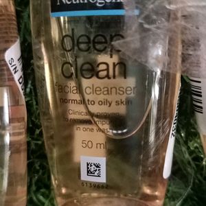 NEUTROGENA DEEP CLEAN FACIAL CLEANSER PACK OF 10