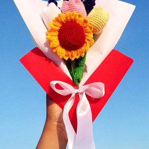 Crochet Flower Bouquet 💐💐💐