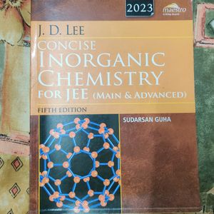 JD Lee Inorganic Chemistry For IIT JEE