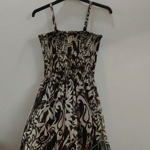 Animal Print Short Dress