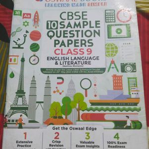 Class 9th Oswaal Book ,Cbse 10sample Papers