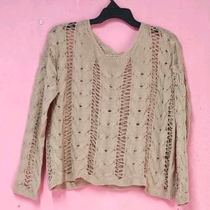 Crochet Woolen Top