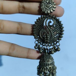 Oxidised Jhumka For Women