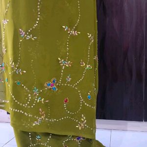 (3) Wedding Saree With Blouse