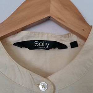 Allen Solly Cream Color Shirt