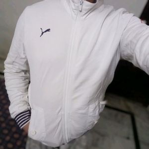 Puma White Zipper Original