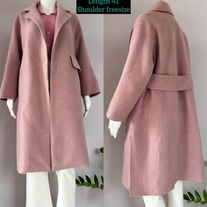 Pink Korean Overcoat