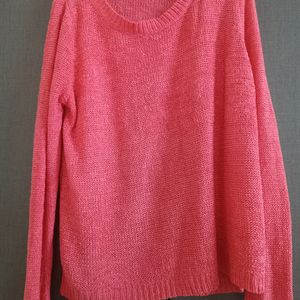 Rose Pink Wool Top