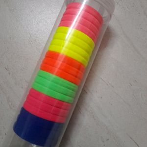 20 PCS Elastic Hair Ties, Seamless Rubber Bands.