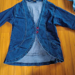 3 Denim Shrug For 89