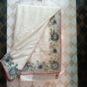 Combo Of 3 Heavy Embroidery Saree