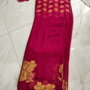 Pure Georgette Saree