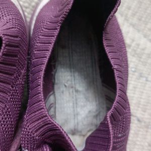 Purple Casual Shoes