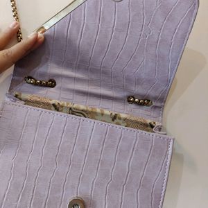 Stylish Lavender Sling Bag