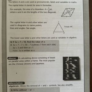 Maths School Dictionary