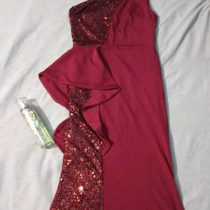 Urbanic Maroon Gown