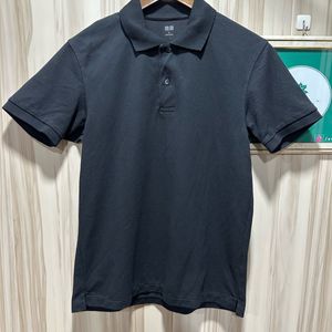 Unqilo Black Polo T-Shirt