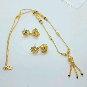30 Rs Brand New Mangalsutra With Earring Jhumka