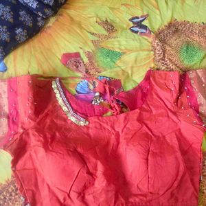 Maggam Work Blouse Stiched