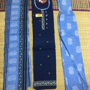 Beautiful Navy Blue Kurta Set