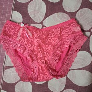 2  Net Panty Pink And Maroon