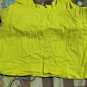 Short Neon Green Kurti 💚