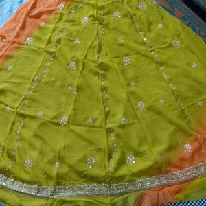 Unstitched Lehenga Choli Fabric And Duptta