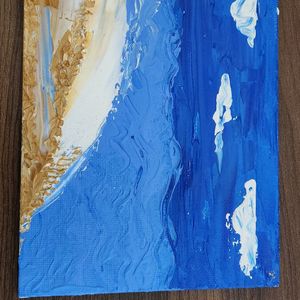 Handmade Texture Beach Art Piece