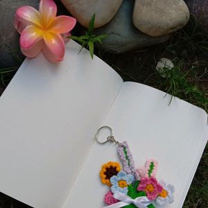 Crochet Bouquet Keychain 💐