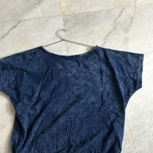 Simple Blue Abstract T-shirt