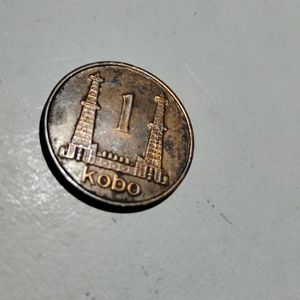 Nigerian Coin 1 Kobo