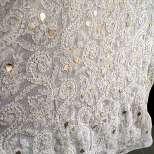 Chikankari Kurta With Gota Patti