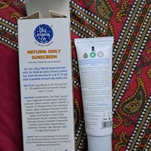 The Mom's Co. Waterproof Spf 50+ Natural Sunscree
