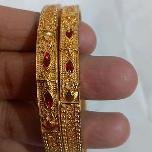 Beautiful Gold Plated Bangles