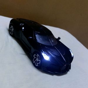 Black  Bugatti Diecast Car Model