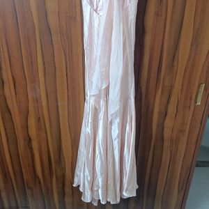 Imported Sexy Mermaid Satin Gown