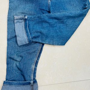 Dark Blue 3/4th Denim Size 30