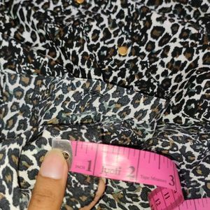 Animal Print Shirt For Women