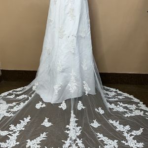 White Trail Gown