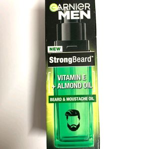 Garnier Men-Strong Beard And Moustache Oil