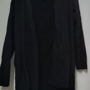 Black Clasyy Sweatjacket