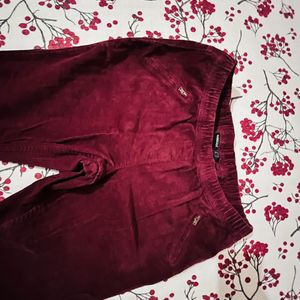 Maroon Trouser