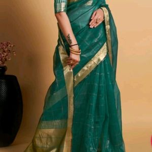 Green Saree