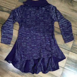 Frock Style Woolen Sweater